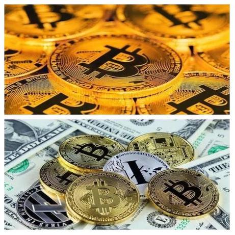 High-performance mining rigs working in synchronization