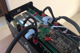 High-efficiency Bitcoin mining rig setup in a modern facility